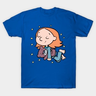 little girl floating in her sleep T-Shirt